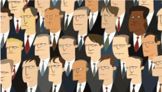 businessmen clones