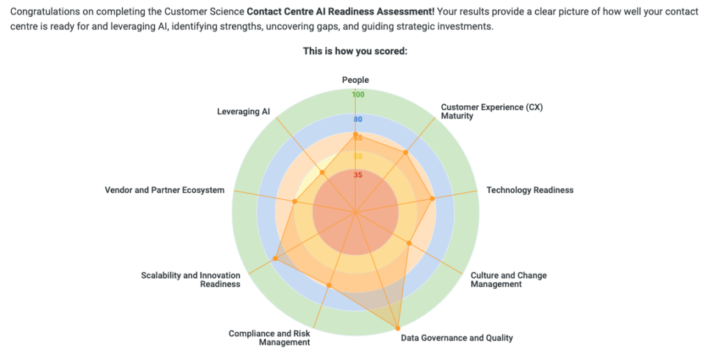Contact Centre AI assessment