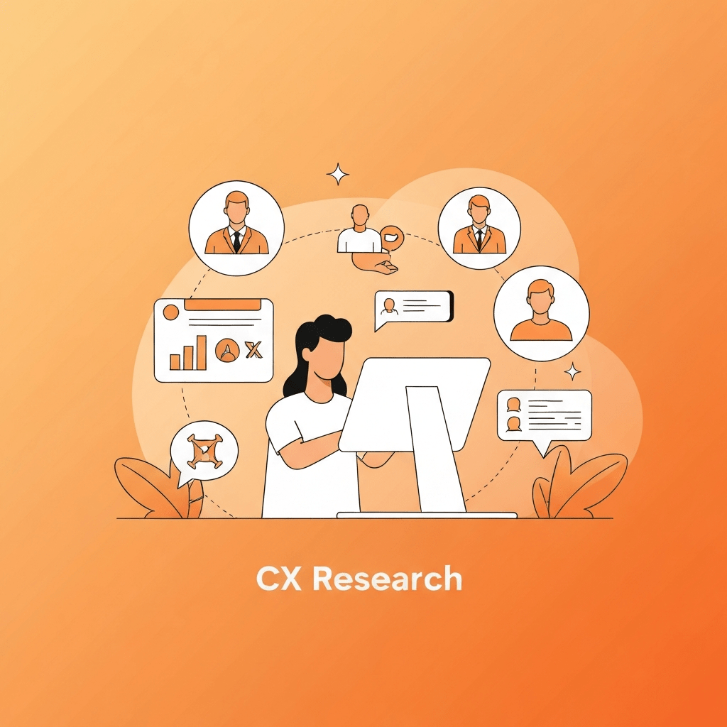 Hero image for what are cx research methods and why they matter